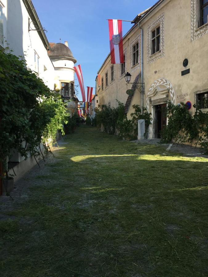 Pension Altes Rathaus Dürnstein Eksteriør bilde
